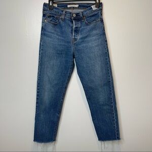 Levi’s Big E wedgie straight Jeans size 26